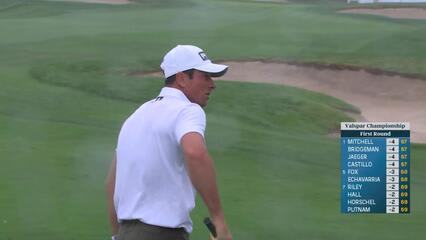Viktor Hovland | Round 1 | 9th hole | Shot 2 | 2025 Valspar