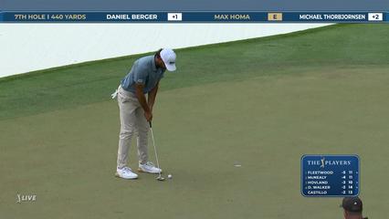 Max Homa | Round 1 | 7th hole | Shot 3 | 2026 THE PLAYERS