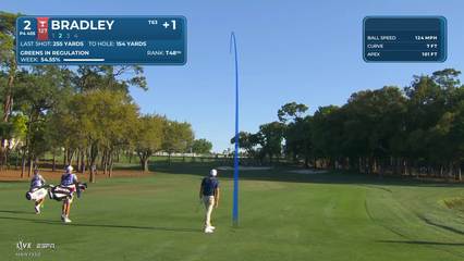 Keegan Bradley | Round 4 | 2nd hole | Shot 2 | 2026 Valspar