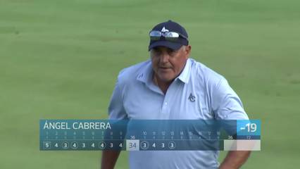 Ángel Cabrera | Round 3 | 13th hole | Shot 3 | 2026 Mitsubishi