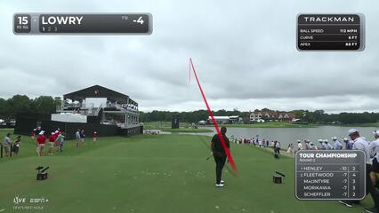 Shane Lowry | Round 2 | 15th hole | Shot 1 | 2025 TOUR Championship