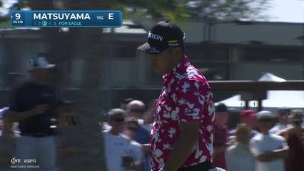 Hideki Matsuyama | Round 2 | 9th hole | Shot 4 | 2026 Sony Open