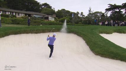 Justin Thomas | Round 2 | 1st hole | Shot 3 | 2025 AT&T Pebble Beach
