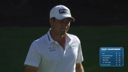 Viktor Hovland | Round 1 | 7th hole | Shot 4 | 2026 Truist Championship