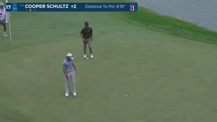 Cooper Schultz | Round 2 | 17th hole | Shot 3 | 2026 3M Open