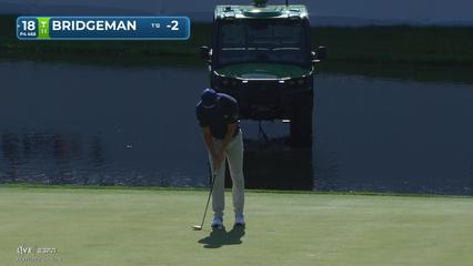 Jacob Bridgeman | Round 1 | 18th hole | Shot 4 | 2026 John Deere