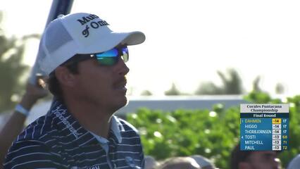 Joel Dahmen | Round 4 | 18th hole | Shot 1 | 2025 Corales Puntacana