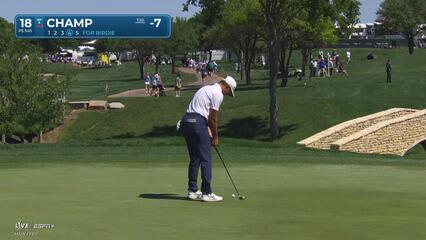 Cameron Champ | Round 2 | 18th hole | Shot 4 | 2025 THE CJ CUP