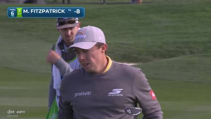 Matt Fitzpatrick | Round 2 | 6th hole | Shot 4 | 2026 AT&T Pebble Beach