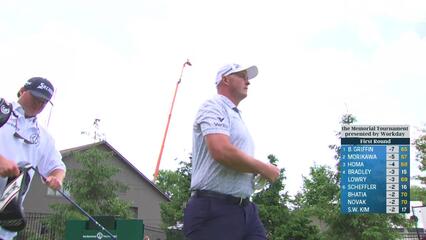 Sepp Straka | Round 1 | 17th hole | Shot 1 | 2025 the Memorial