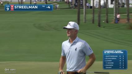 Kevin Streelman | Round 3 | 9th hole | Shot 4 | 2026 Cognizant Classic