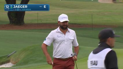 Stephan Jaeger | Round 2 | 12th hole | Shot 3 | 2025 Houston Open
