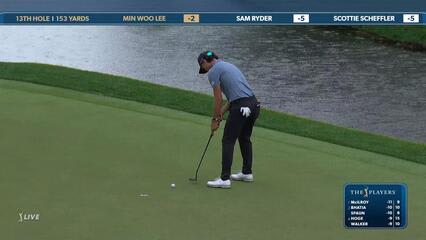 Min Woo Lee | Round 4 | 13th hole | Shot 2 | 2025 THE PLAYERS
