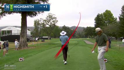 Joe Highsmith | Round 1 | 16th hole | Shot 1 | 2025 Procore