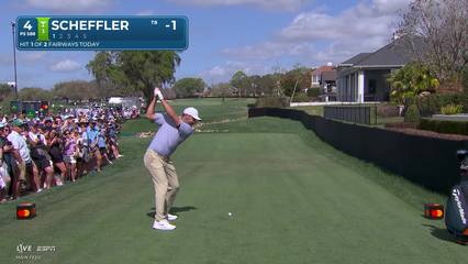 Scottie Scheffler | Round 1 | 4th hole | Shot 1 | 2026 Arnold Palmer