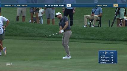 Chris Kirk | Round 4 | 11th hole | Shot 3 | 2026 THE PLAYERS