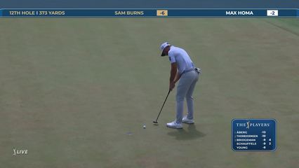 Sam Burns | Round 4 | 12th hole | Shot 3 | 2026 THE PLAYERS