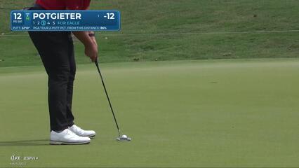 Aldrich Potgieter | Round 2 | 12th hole | Shot 4 | 2025 Mexico Open