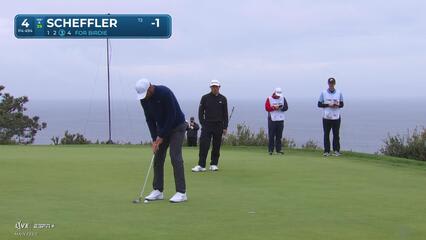 Scottie Scheffler | Round 1 | 4th hole | Shot 3 | 2025 Genesis