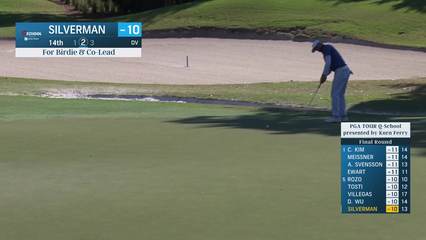 Ben Silverman | Round 4 | 14th hole | Shot 2 | 2025 PGA TOUR Q-School