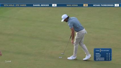 Max Homa | Round 1 | 12th hole | Shot 6 | 2026 THE PLAYERS