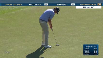 Henrik Norlander | Round 1 | 7th hole | Shot 4 | 2025 THE PLAYERS