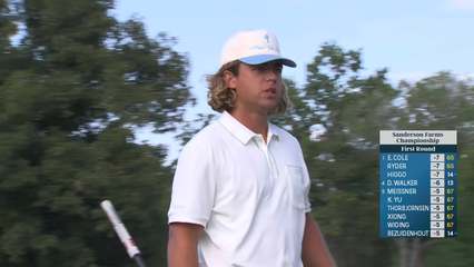 Garrick Higgo | Round 1 | 5th hole | Shot 4 | 2025 Sanderson Farms