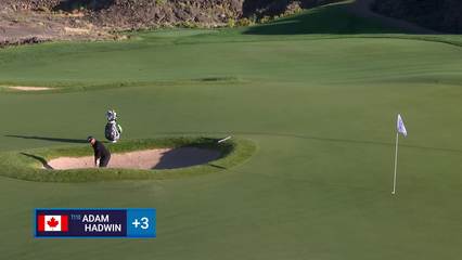 Adam Hadwin | Round 2 | 3rd hole | Shot 2 | 2025 Bank of Utah