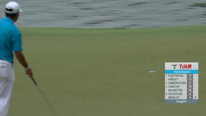 Brian Harman | Round 3 | 8th hole | Shot 2 | 2025 TOUR Championship