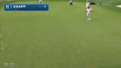 Jake Knapp | Round 1 | 15th hole | Shot 3 | 2025 Rocket Classic