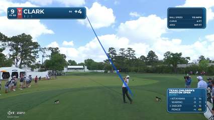 Wyndham Clark | Round 1 | 9th hole | Shot 1 | 2026 Texas Children's