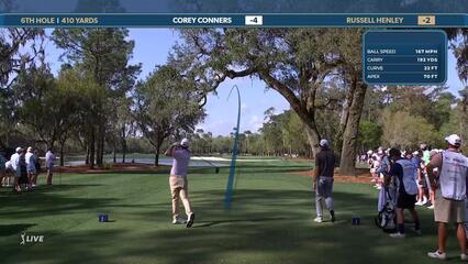 Russell Henley | Round 3 | 6th hole | Shot 1 | 2025 THE PLAYERS