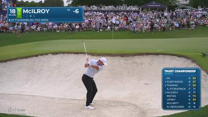 Rory McIlroy | Round 2 | 18th hole | Shot 3 | 2026 Truist Championship