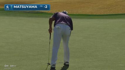 Hideki Matsuyama | Round 2 | 4th hole | Shot 3 | 2025 WM Phoenix Open