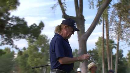 Miguel Angel Jiménez | Round 1 | 8th hole | Shot 1 | 2025 Charles Schwab