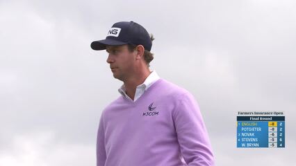 Harris English | Round 4 | 3rd hole | Shot 1 | 2025 Farmers