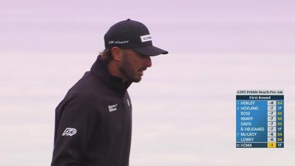 Max Homa | Round 1 | 18th hole | Shot 5 | 2025 AT&T Pebble Beach