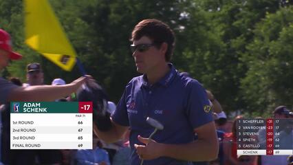 Adam Schenk | Round 4 | 18th hole | Shot 5 | 2025 THE CJ CUP