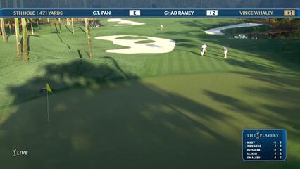 Vincent Whaley | Round 1 | 5th hole | Shot 3 | 2025 THE PLAYERS