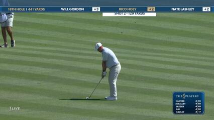 Rico Hoey | Round 1 | 18th hole | Shot 2 | 2025 THE PLAYERS