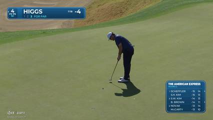 Harry Higgs | Round 2 | 4th hole | Shot 4 | 2026 The American Express