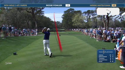 Hideki Matsuyama | Round 3 | 15th hole | Shot 1 | 2026 THE PLAYERS