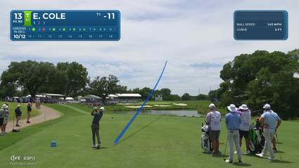 Eric Cole | Round 3 | 13th hole | Shot 1 | 2026 Charles Schwab
