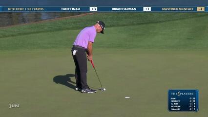 Brian Harman | Round 1 | 16th hole | Shot 4 | 2025 THE PLAYERS