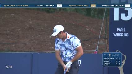 Viktor Hovland | Round 1 | 13th hole | Shot 1 | 2026 THE PLAYERS