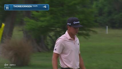Michael Thorbjornsen | Round 1 | 2nd hole | Shot 5 | 2025 Zurich Classic