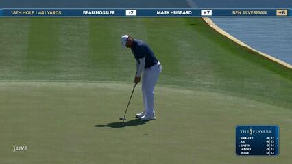 Ben Silverman | Round 1 | 18th hole | Shot 4 | 2025 THE PLAYERS