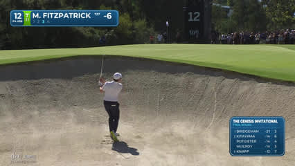 Matt Fitzpatrick | Round 4 | 12th hole | Shot 3 | 2026 The Genesis
