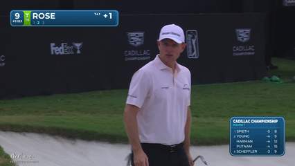 Justin Rose | Round 1 | 9th hole | Shot 2 | 2026 Cadillac