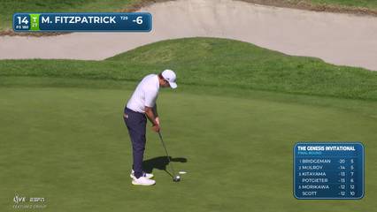 Matt Fitzpatrick | Round 4 | 14th hole | Shot 3 | 2026 The Genesis